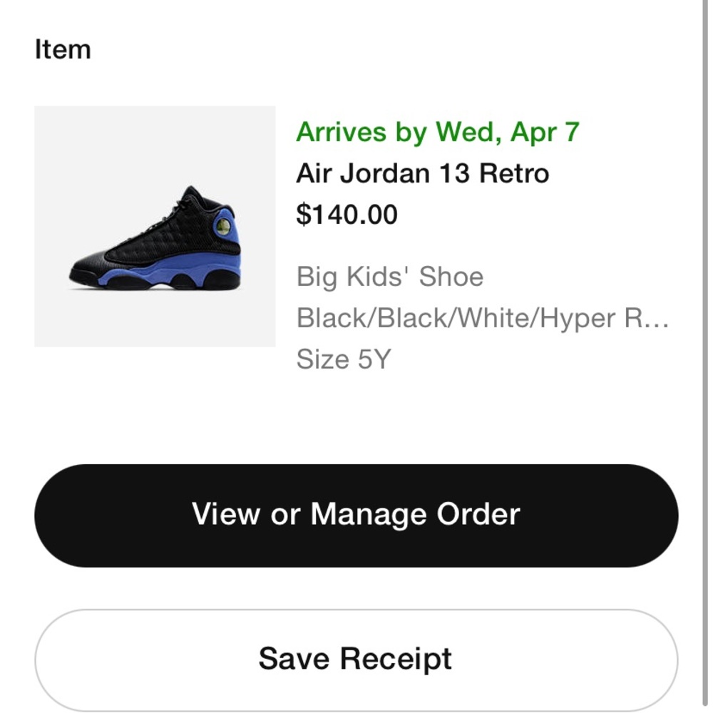 Jordan 13 “hyper Royal”